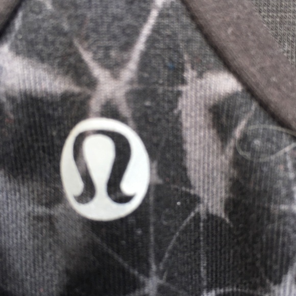 Lululemon Power Y Tank Black and Grey Design 6 - Picture 4 of 5